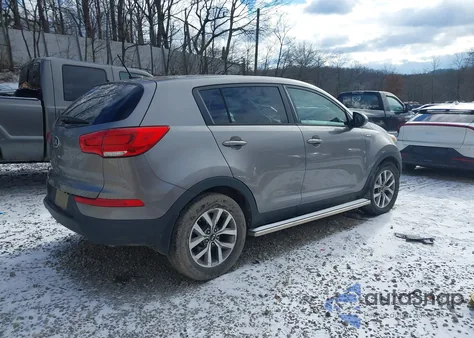 2014 Kia Sportage Lx from USA, damaged, VIN KNDPBCAC4E7657871